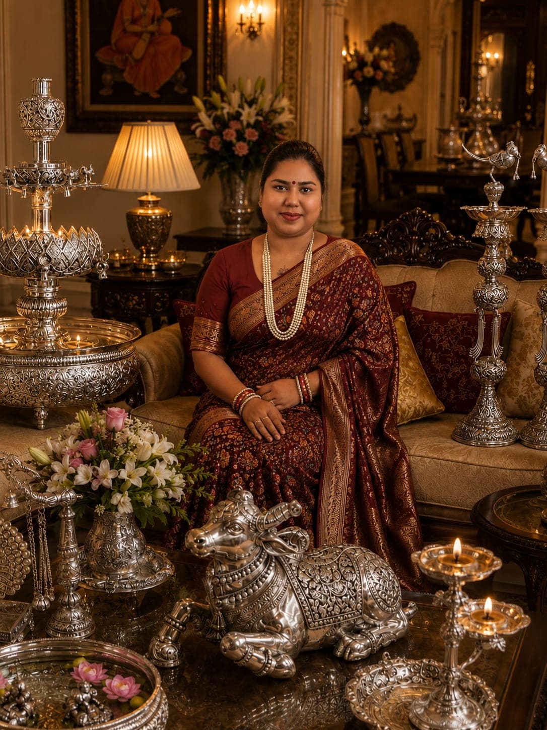 Editorial portrait of Trupti Dash — Vedic Astrologer and Vastu expert in Bhubaneswar, Odisha